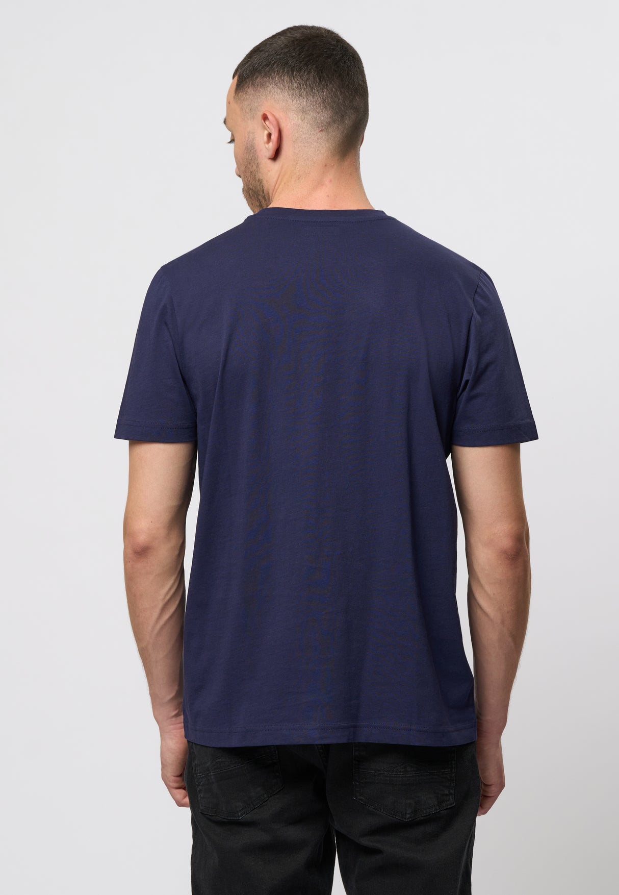 Kappa Logo Cafers T-shirt Herre - Blue Marine -