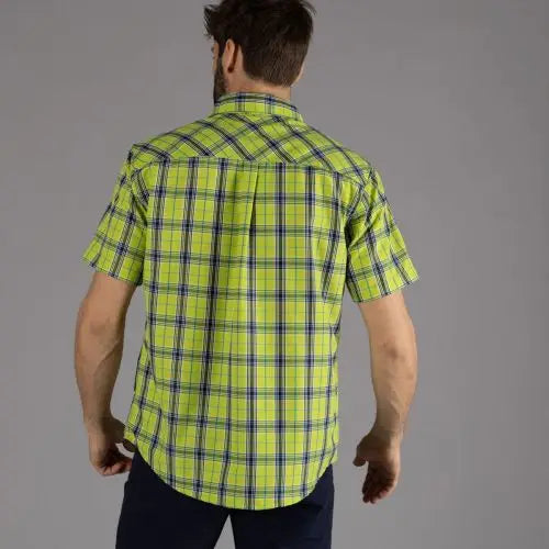 CMP Man Shirt Kortærmet Skjorte Herre - Oilgreen-Moss-Zolfo -