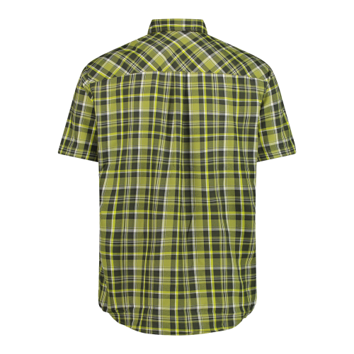 CMP Man Shirt Kortærmet Skjorte Herre - Oilgreen-Moss-Zolfo -