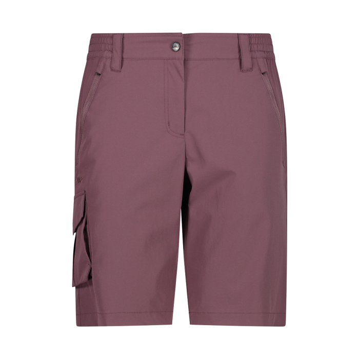 CMP Women's Stretch Bermuda Fritidsshorts Dame - Plum - Plum
