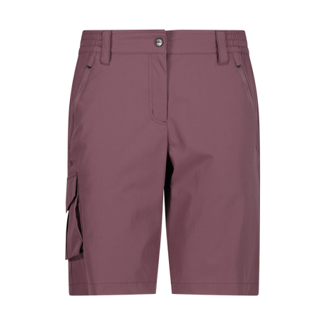 CMP Women's Stretch Bermuda Fritidsshorts Dame - Plum - Plum