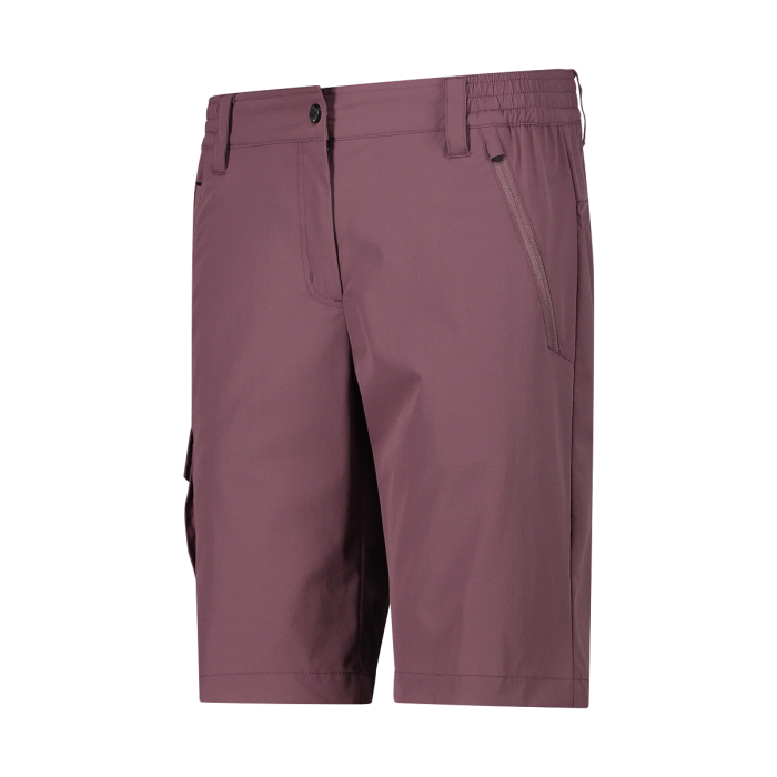 CMP Women's Stretch Bermuda Fritidsshorts Dame - Plum -