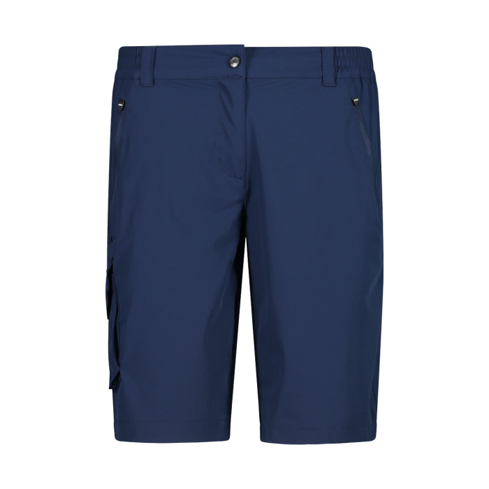 CMP Women's Stretch Bermuda Fritidsshorts Dame - Blue - Blue