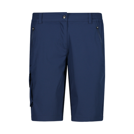 CMP Women's Stretch Bermuda Fritidsshorts Dame - Blue - Blue