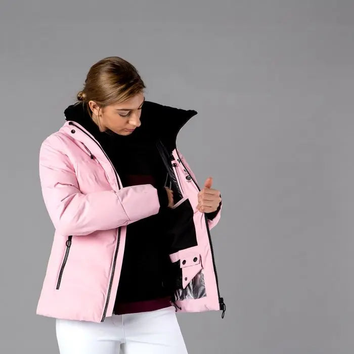 CMP Woman Ski Jacket Down Effect Skijakke Dame - Pink -