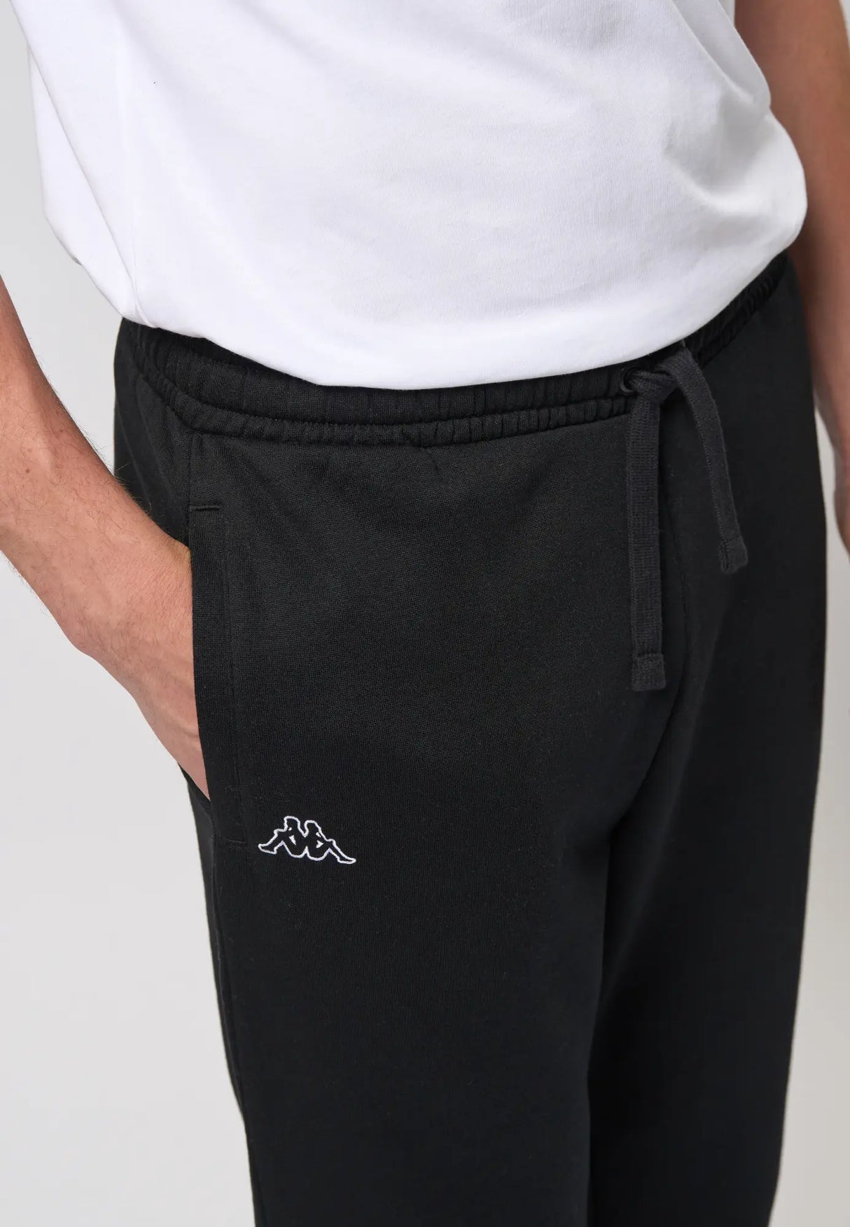 Kappa Logo Caseri Sweatpants Herre - Black -