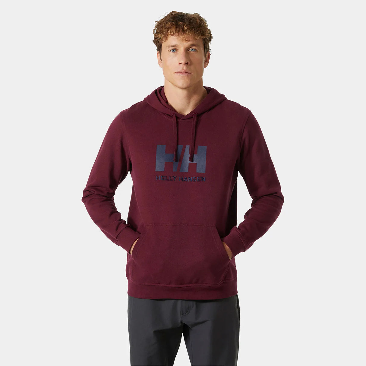 Helly Hansen Men's HH® Logo Hoodie Hættetrøje Herre - Hickory - Hickory