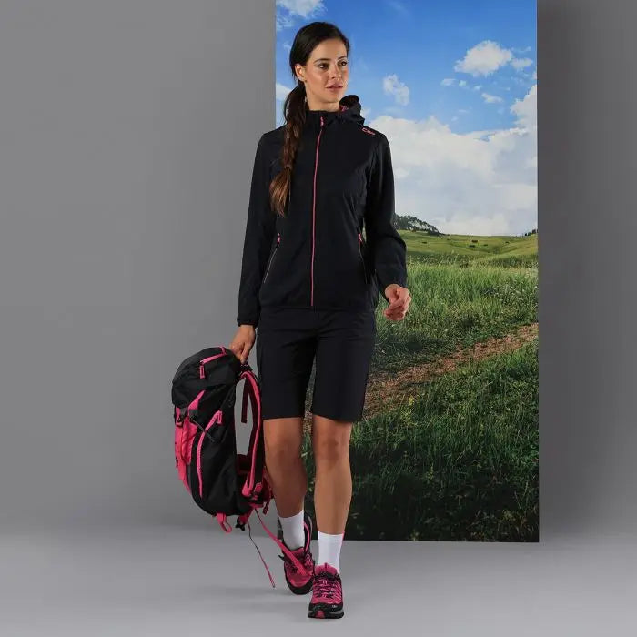 CMP Women's Stretch Bermuda Fritidsshorts Dame - Blue -