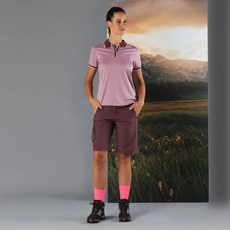 CMP Women's Stretch Bermuda Fritidsshorts Dame - Plum -