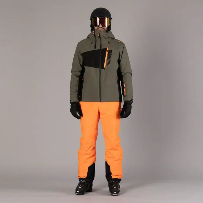 CMP Men's Twill Ski Pants Skibukser Herre - Fanta Fluo -