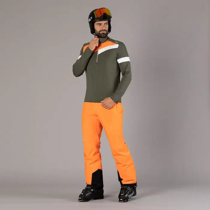 CMP Men's Twill Ski Pants Skibukser Herre - Fanta Fluo -