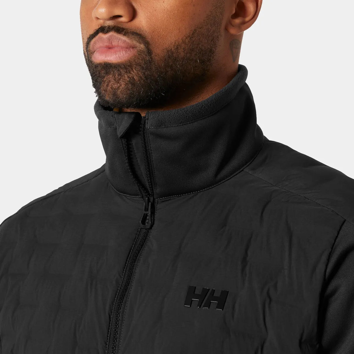 Helly Hansen Men's HP Hybrid Stretch Insulator Hybridjakke Herre - Ebony -