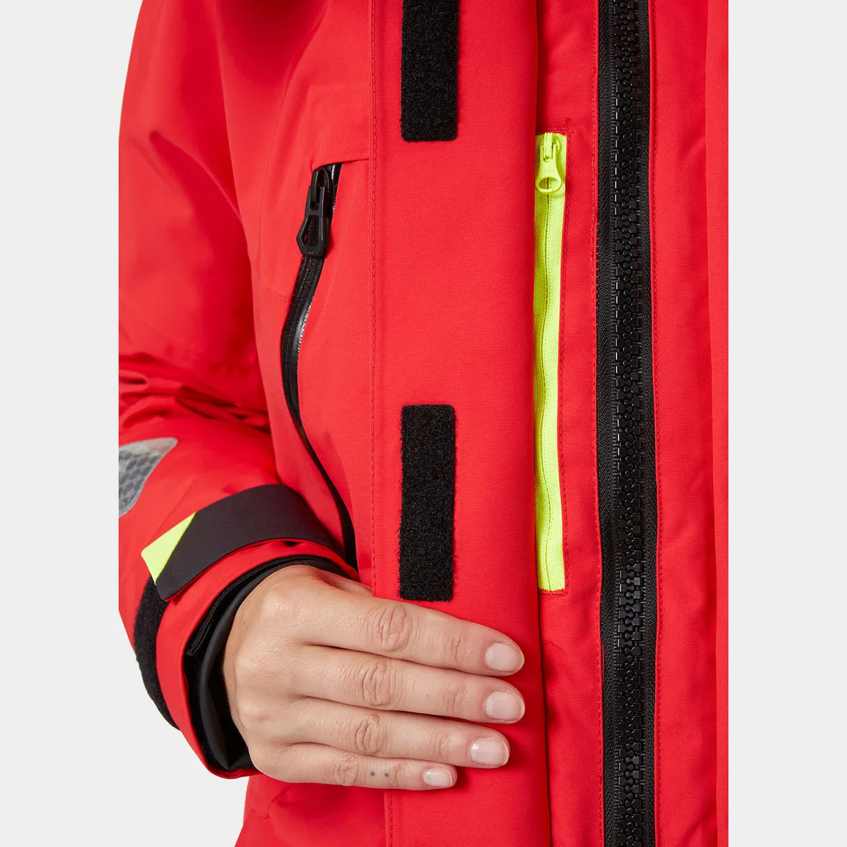 Helly Hansen Women's Skagen Sejlersæt Dame - Alert Red / Ebony -