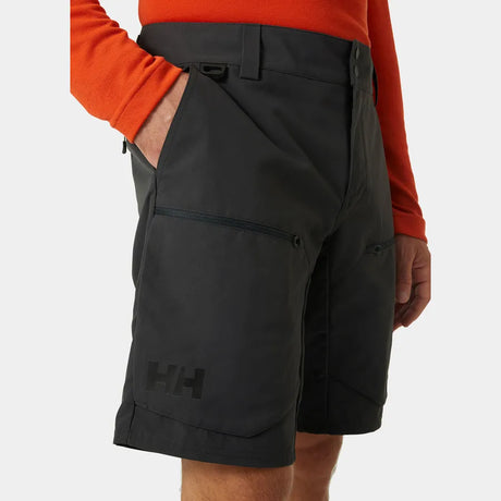 Helly Hansen Men's Crewline Cargo Shorts 2.0 Herre - Ebony -