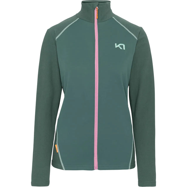 Kari Traa Kari Full-Zip Fleecejakke Dame - Mur - Mur