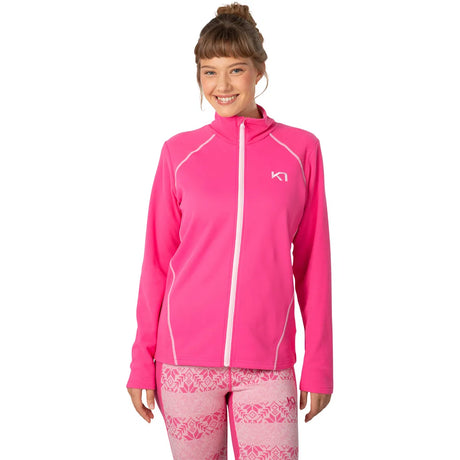 Kari Traa Kari Full-Zip Fleecejakke Dame - Spink - Spink