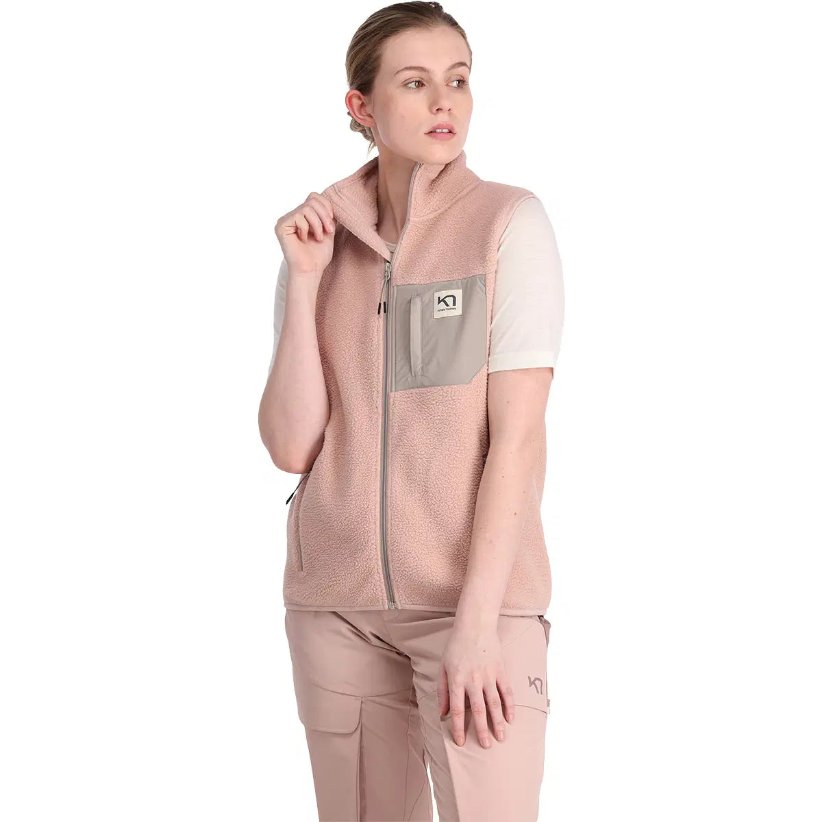 Kari Traa Røthe Fleece Vest Dame - Prim - Prim