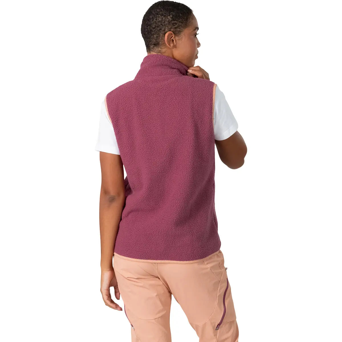 Kari Traa Røthe Fleece Vest Dame - Plum -