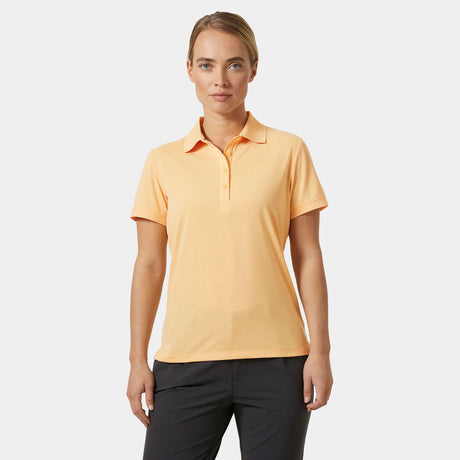 Helly Hansen Women's Siren Quick-Dry Polo T-shirt Dame - Miami Peach - Miami Peach