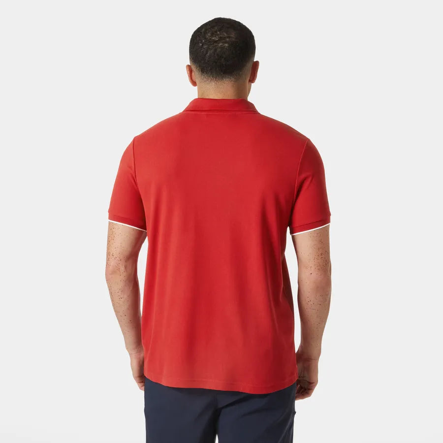 Helly Hansen Men's Ocean Polo 2.0 Polo T-shirt Herre - Red -