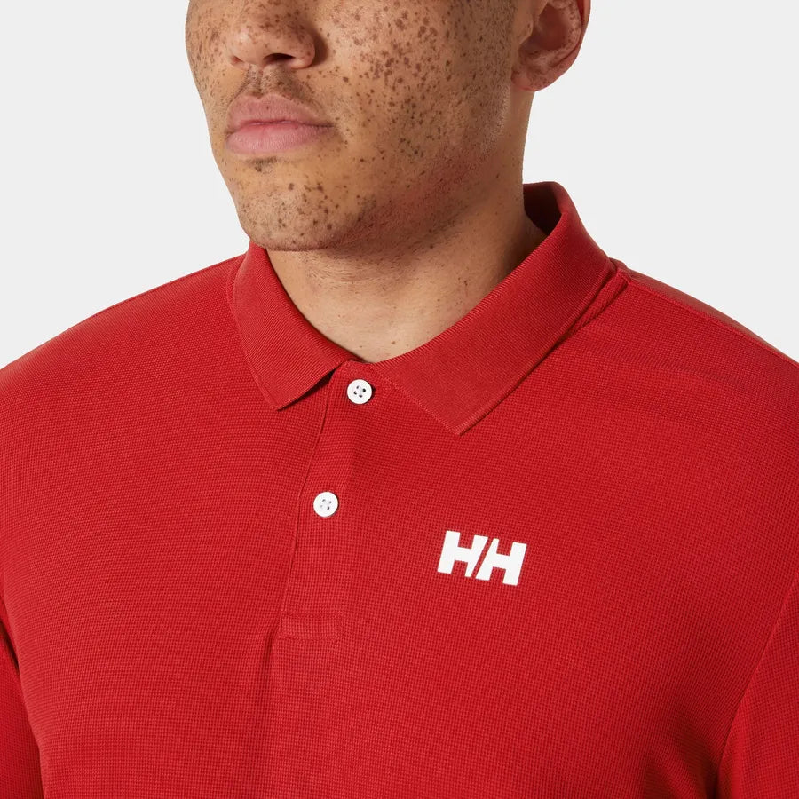 Helly Hansen Men's Ocean Polo 2.0 Polo T-shirt Herre - Red -