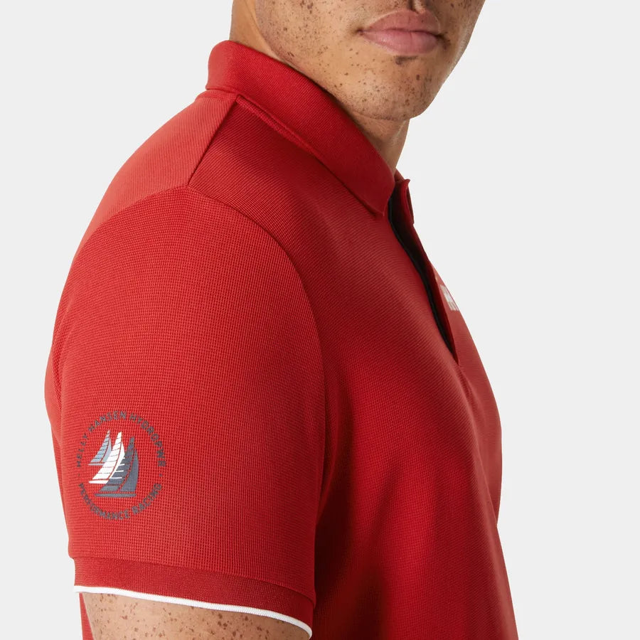 Helly Hansen Men's Ocean Polo 2.0 Polo T-shirt Herre - Red -