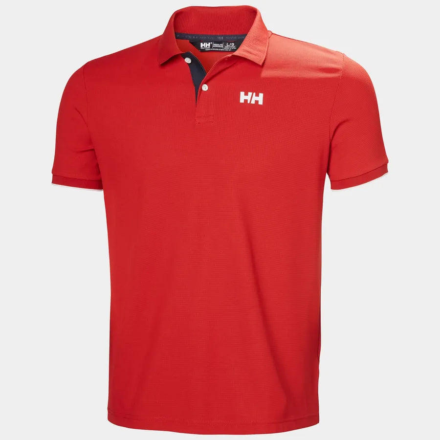 Helly Hansen Men's Ocean Polo 2.0 Polo T-shirt Herre - Red -