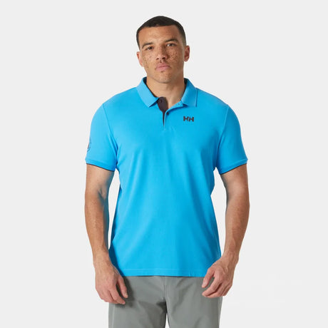 Helly Hansen Men's Ocean Polo 2.0 Polo T-shirt Herre - Cyan - Cyan