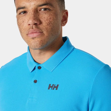 Helly Hansen Men's Ocean Polo 2.0 Polo T-shirt Herre - Cyan -