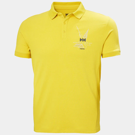 Helly Hansen Men’s HP Race Sailing Polo T-shirt Herre - Gold Rush -
