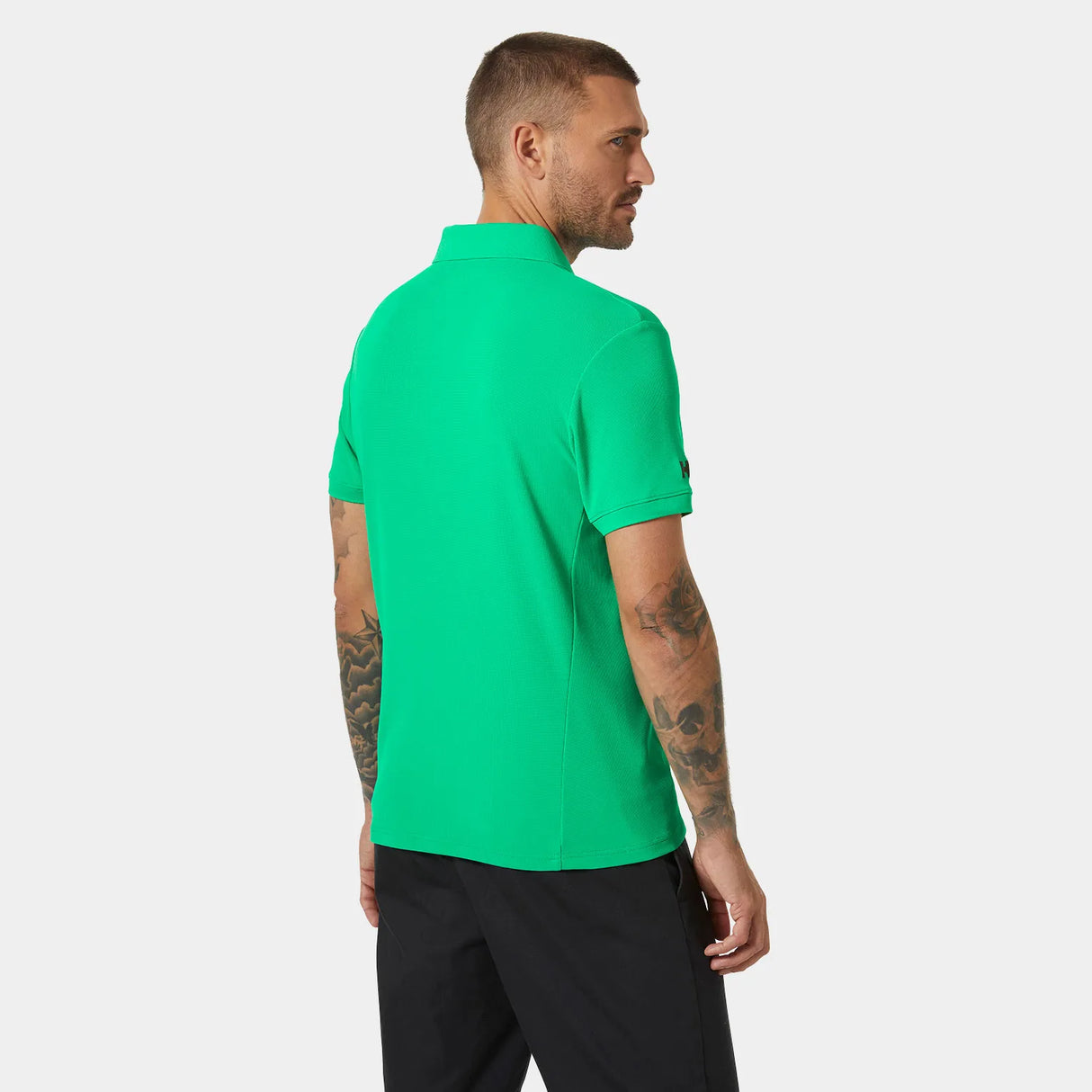 Helly Hansen Men’s HP Race Sailing Polo T-shirt Herre - Bright Green -