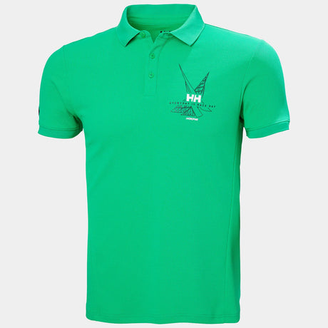 Helly Hansen Men’s HP Race Sailing Polo T-shirt Herre - Bright Green - Bright Green