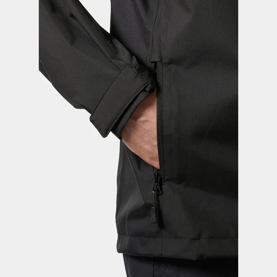 Helly Hansen Men's Crew Jacket 2.0 – Sejlerjakke Herre - Black - - 34445_990-2-feature1
