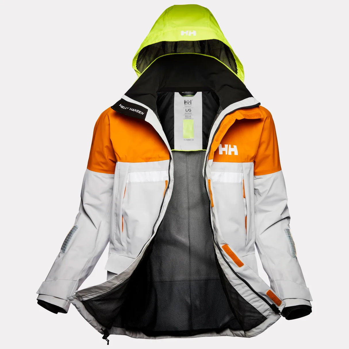 Helly Hansen Men's Pier 4.0 Jacket Sejlerjakke Herre - Ignite Orange -