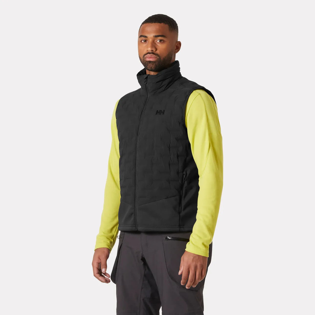 Helly Hansen Men's HP Hybrid Stretch Insulator Vest Herre - Ebony - Ebony