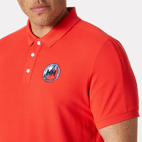 Helly Hansen Men's HP Race Polo 2.0 Polo T-shirt Herre - Alert Red -