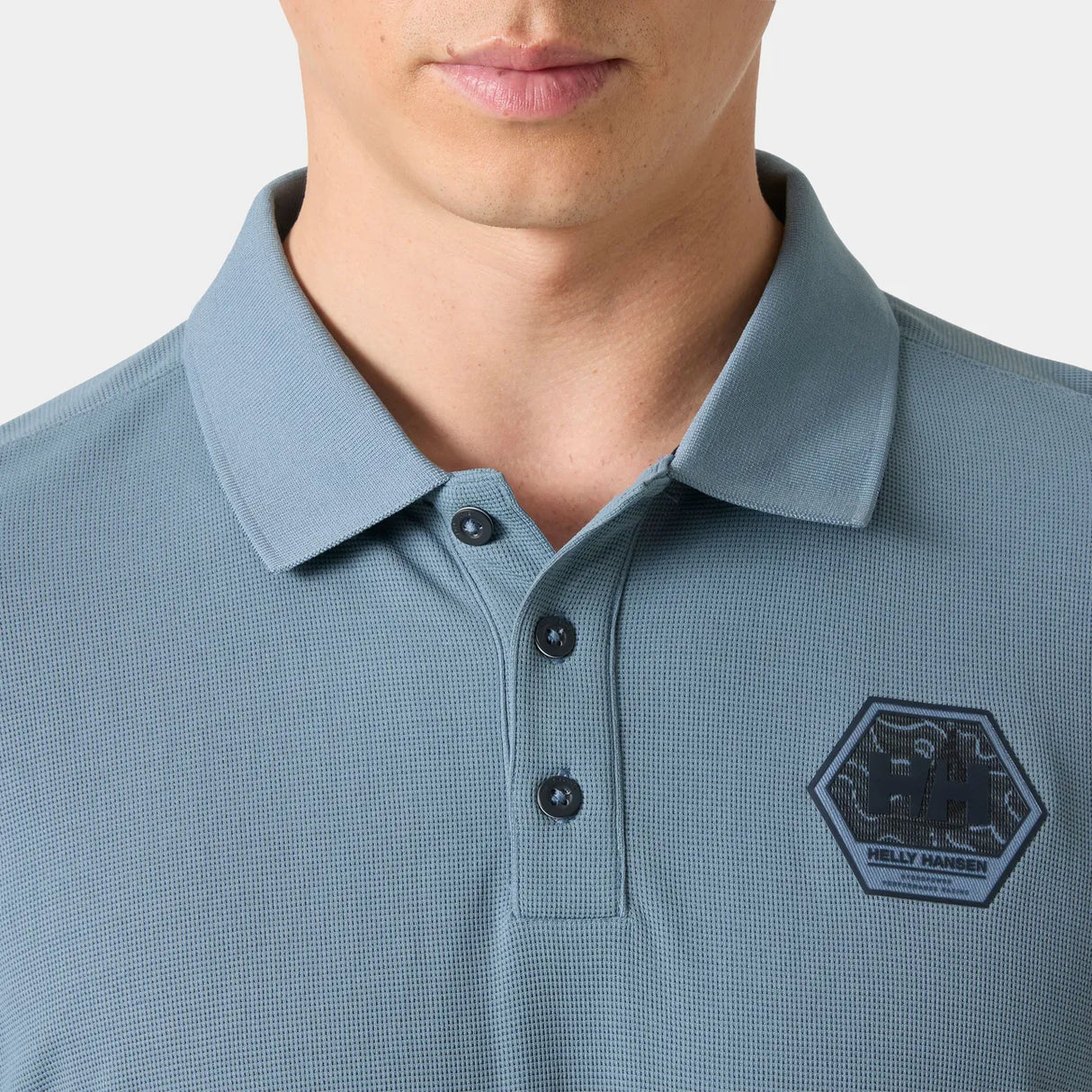 Helly Hansen Men's HP Race Polo T-shirt Herre - Washed Navy -