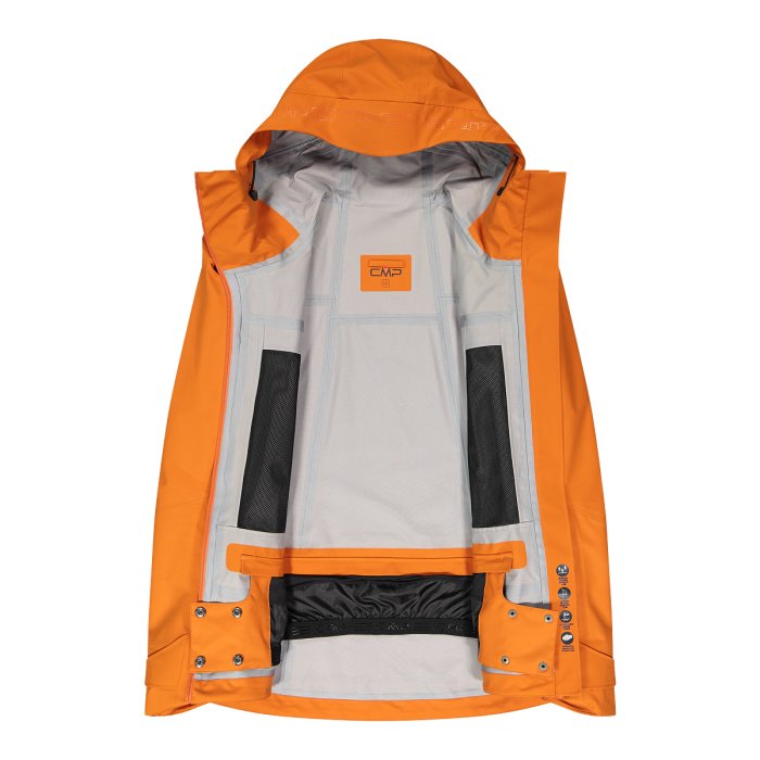 CMP Man Jacket Fix Hood Skijakke Herre -