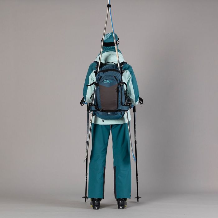 CMP Women's Unlimitech Skisæt Dame - Acqua / Teal -