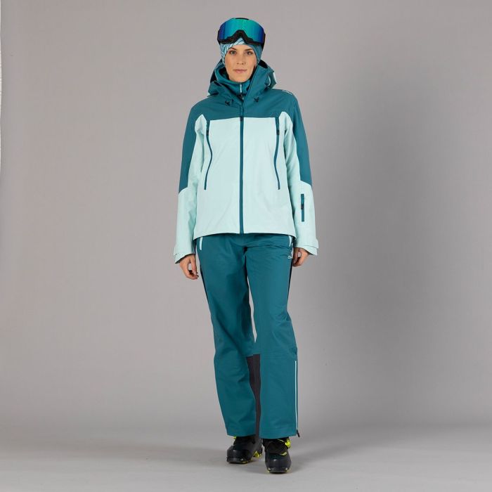 CMP Women's Unlimitech Skisæt Dame - Acqua / Teal -