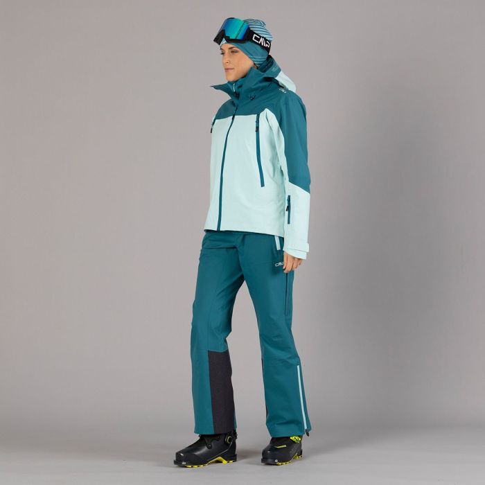 CMP Women's Unlimitech Skisæt Dame - Acqua / Teal -