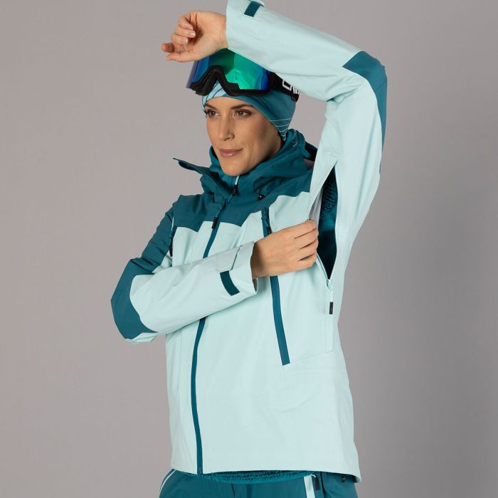 CMP Women's Unlimitech Skisæt Dame - Acqua / Teal -