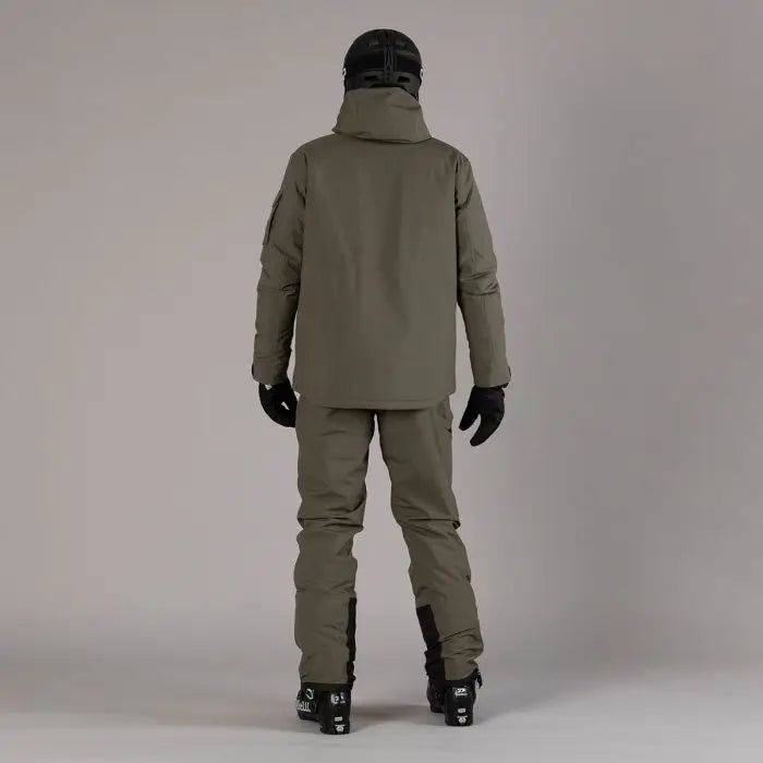 CMP Man Mechanical Stretch Ski Jacket Skijakke Herre - Olive -