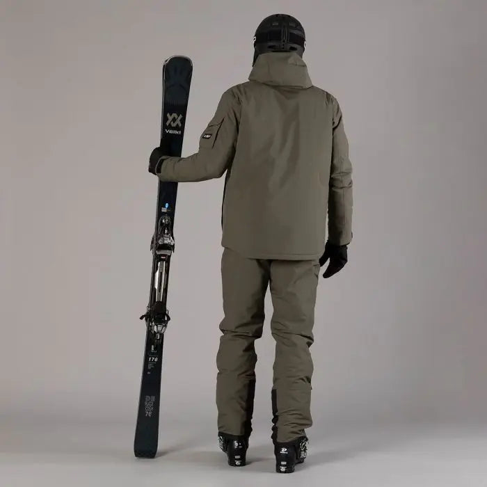 CMP Man Mechanical Stretch Ski Jacket Skijakke Herre - Olive -