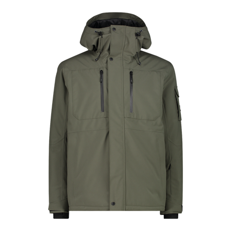 CMP Man Mechanical Stretch Ski Jacket Skijakke Herre - Olive - Olive