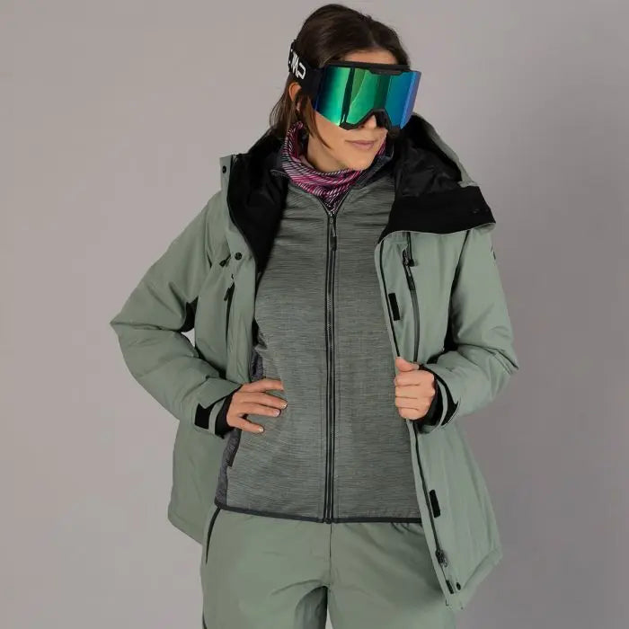 CMP Woman Mechanical Stretch Ski Jacket Skijakke Dame - Mineral -