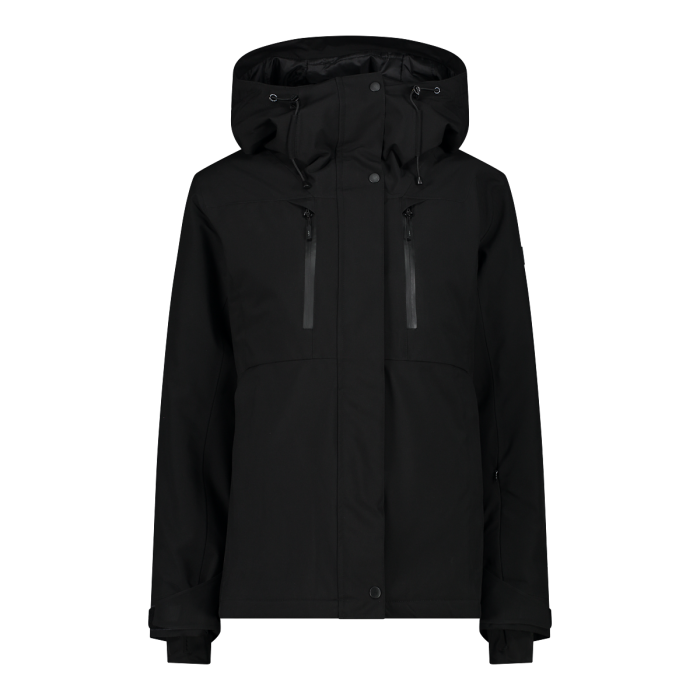 CMP Woman Mechanical Stretch Skisæt Dame - Nero / Mineral -