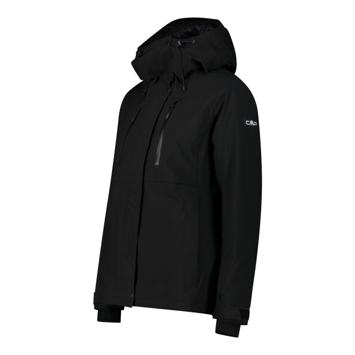 CMP Woman Mechanical Stretch Skisæt Dame - Nero / Mineral -