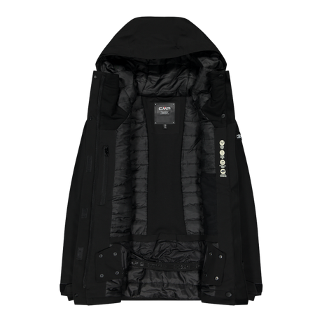 CMP Woman Mechanical Stretch Ski Jacket Skijakke Dame - Nero -