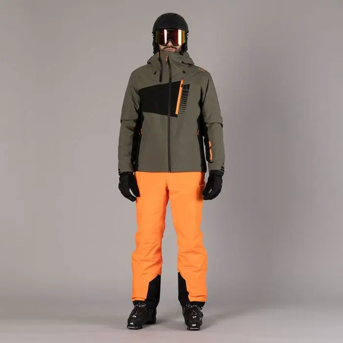 CMP Men's Twill Ski Jacket Skijakke Herre - Olive -